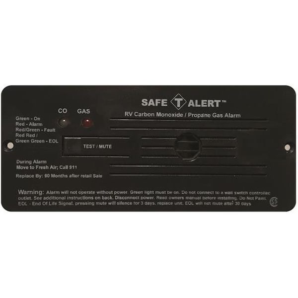 Mti Industry MTI INDUSTRY 35742BL Carbon Monoxide & Propane Leak Detector - LP & CO Gas; Black M6T-35742BL - main